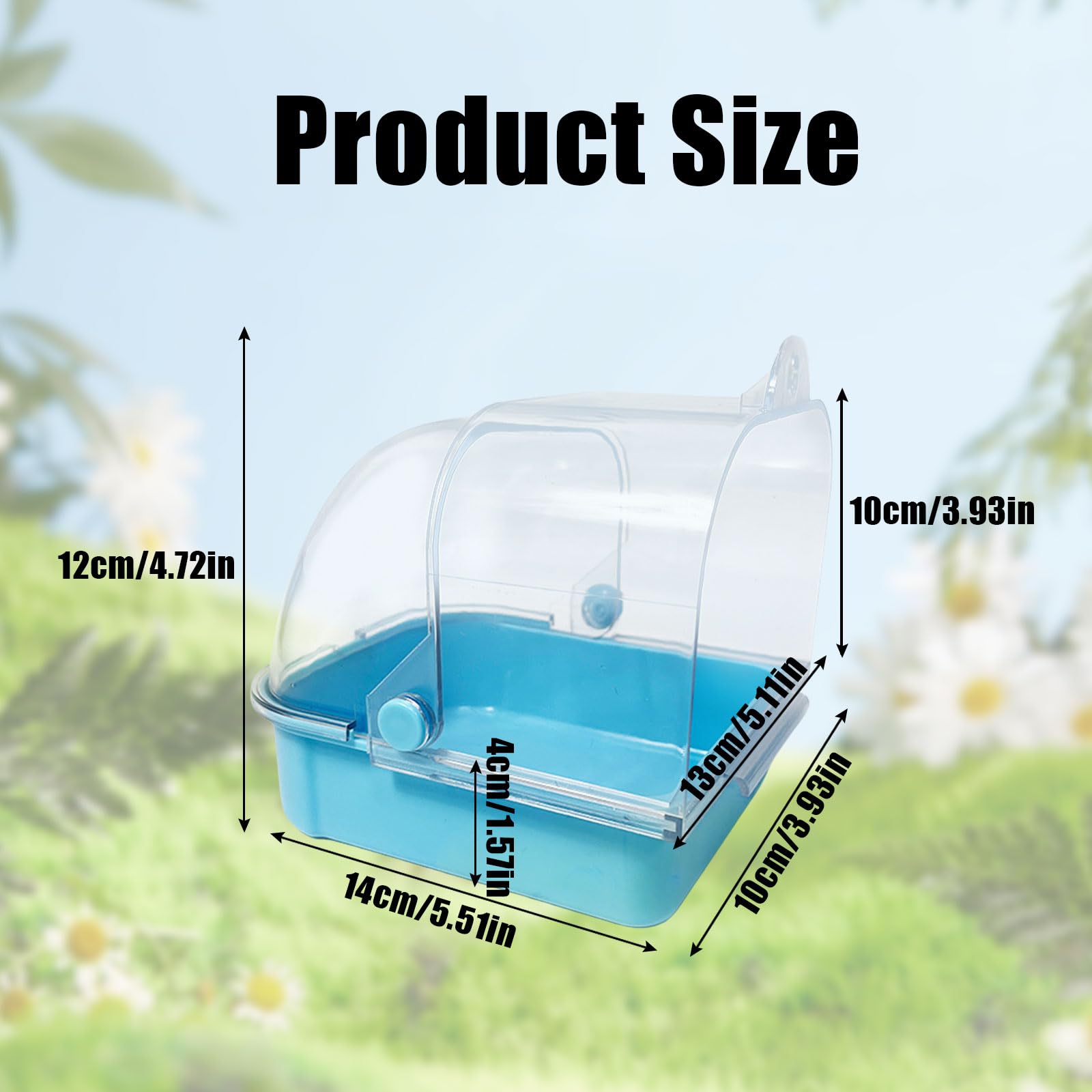 XISTEST Automatische Vogelvoeder En Waterdispenser Set – 2x 60 Ml Water + 1x 150 Ml Voer, BPA-vrij, Geschikt Voor Parkieten, Papegaaien En Kleine Vogels