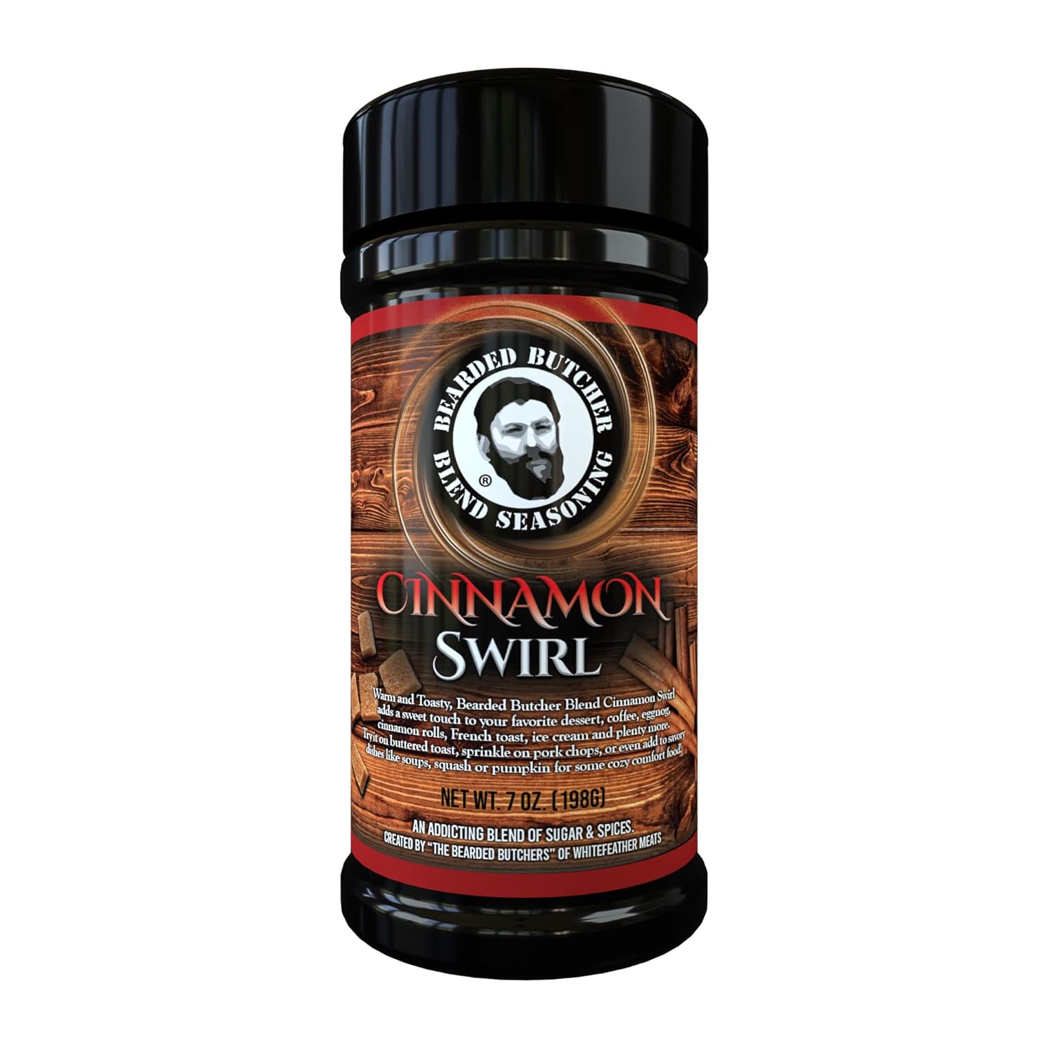 Bearded Butcher Blend Cinnamon Swirl Seasoning, 7oz