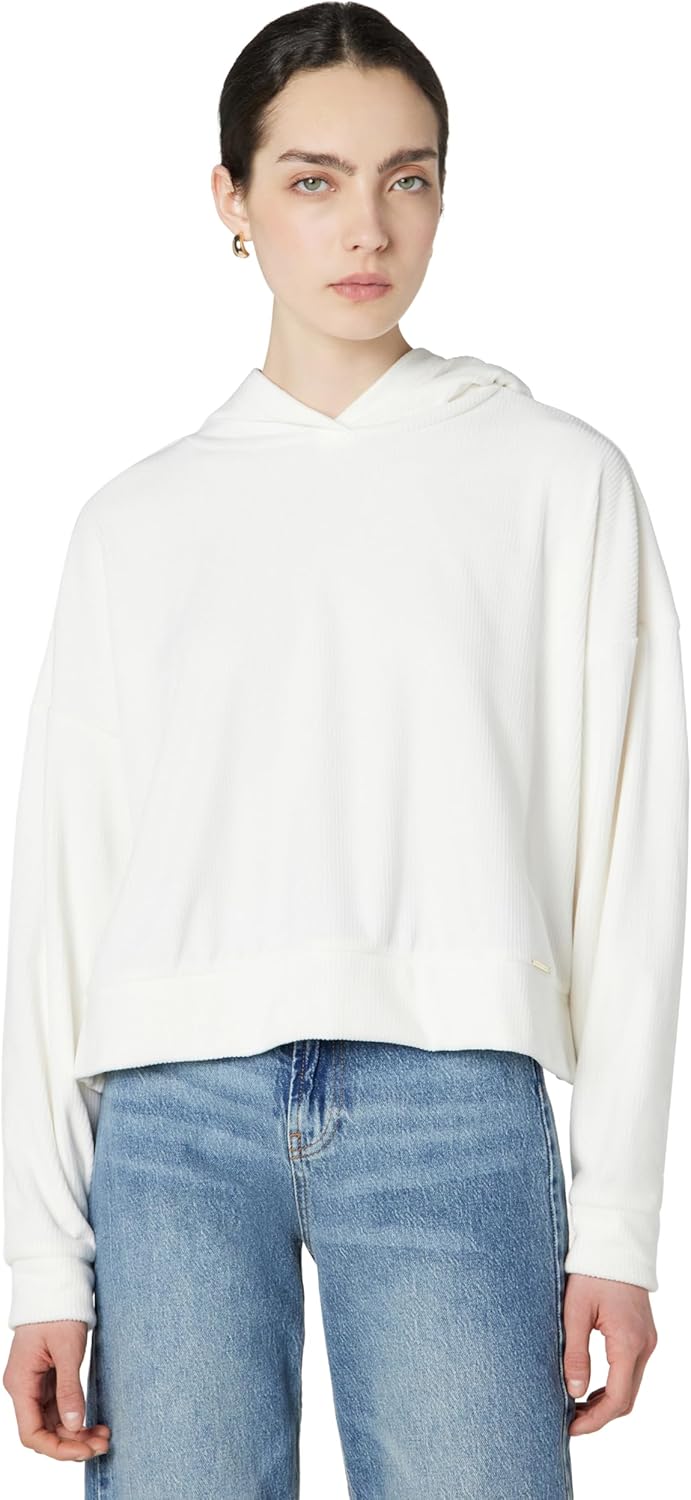 HALSTON Women's Velour Hoodie