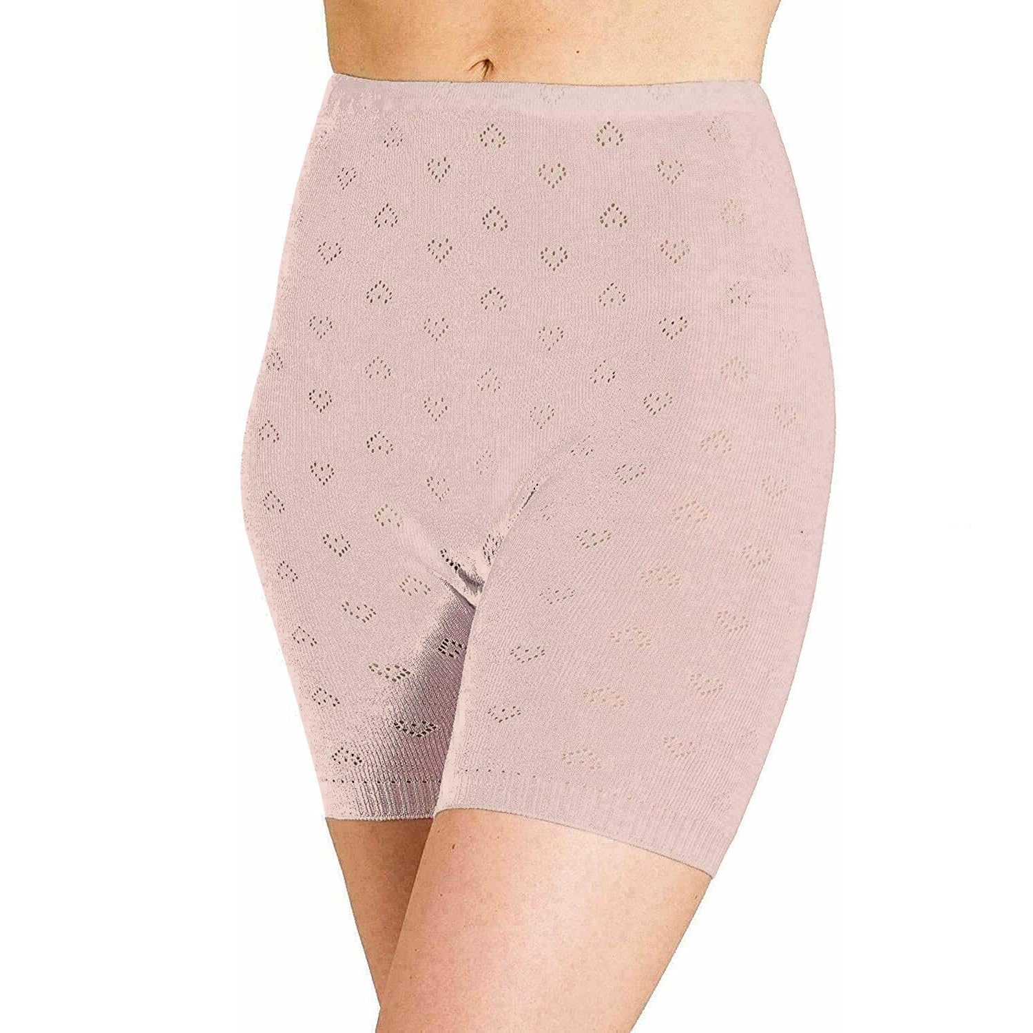 Women's Pantee Baby Pink Gifts Choice Ltd Snowdrop Thermal Pantee Bottom - Thermal Underwear Long Leg Pantee Bloomer For - Soft Thermal Undergarments Bottom - Made In Uk (Pantee Babypink, Xlarge)