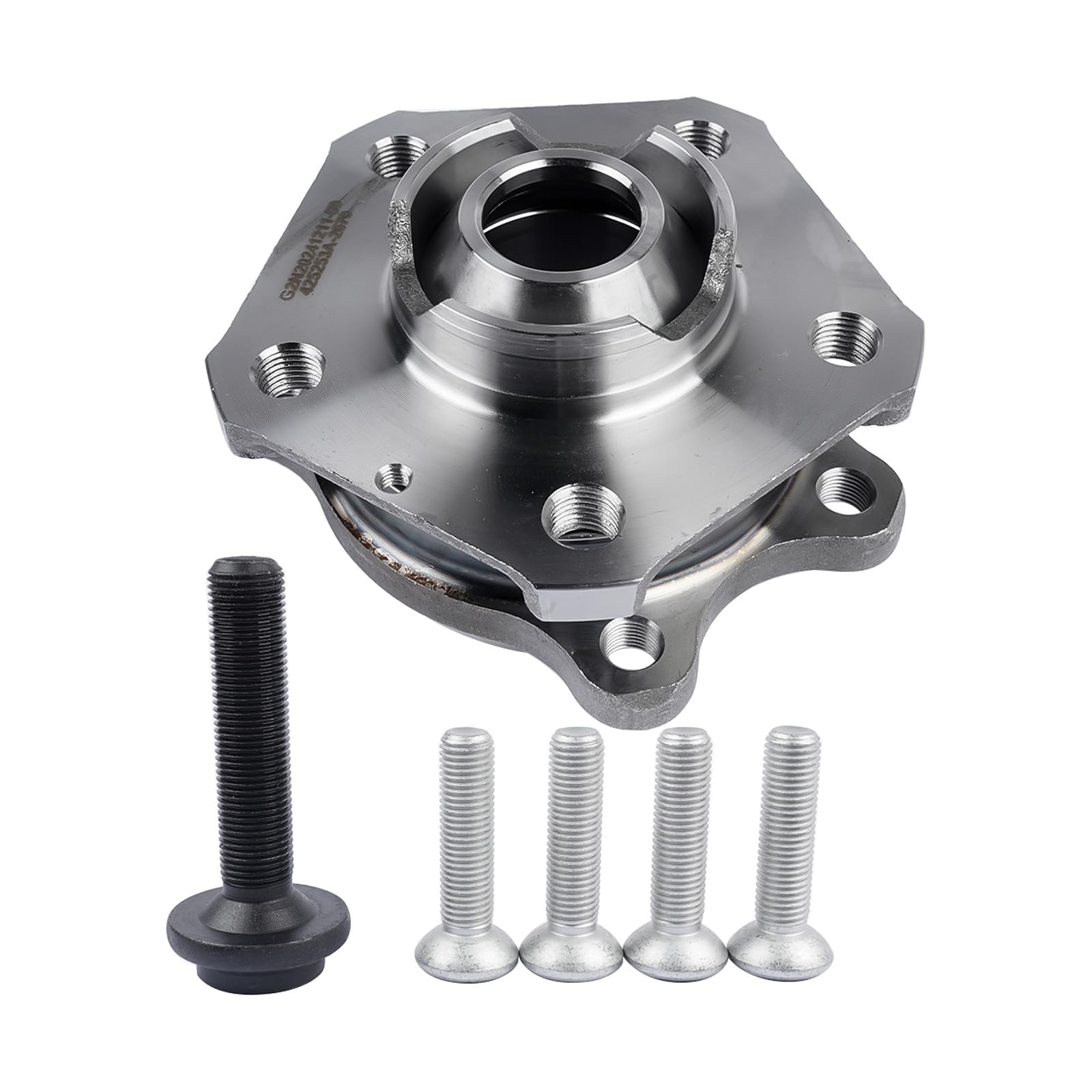 Mozzo ruota + set di cuscinetti ruota compatibile con A4 A5 A6 A7 A8 Q5 Q7 RS5 S4 S5 S6 S7 S8 2016-2022 4M0498625A 4M0498625B