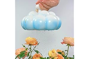 Cute Thumb Watering Can for Kids - 34oz Mini Rain Cloud Watering Bell