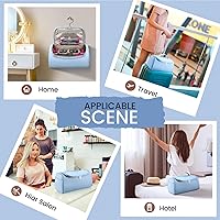 Vista 7 de Ideashop Estuche de transporte para Shark Flexstyle, estuche de viaje para Dyson Airwrap, bolsa de almacenamiento de viaje impermeable Airwrap