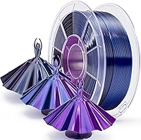 Vista 41 de ZIRO - Rápido cambio de color PLA, filamento de gradiente de color de 1.75mm, filamentos de PLA arcoíris brillantes, compatible con la mayoría