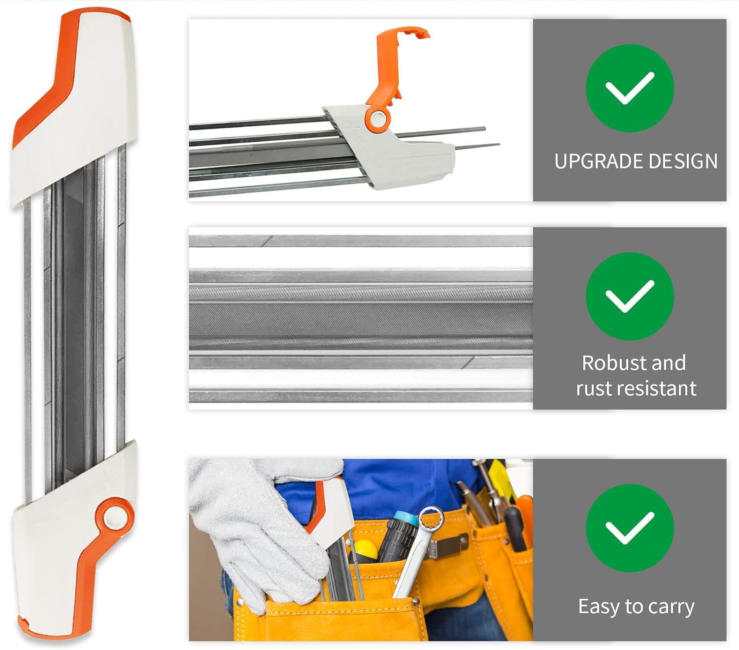 Ostrzałka do łańcucha piły łańcuchowej 4.0mm Easy File Stihl 3/8" 5/32"