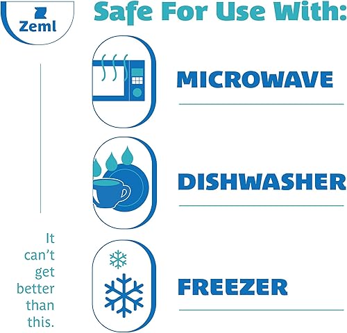 Miniatura 4 de 16 oz. -24 juegos de recipientes para congelador de almacenamiento de alimentos Deli con tapas a prueba de fugas