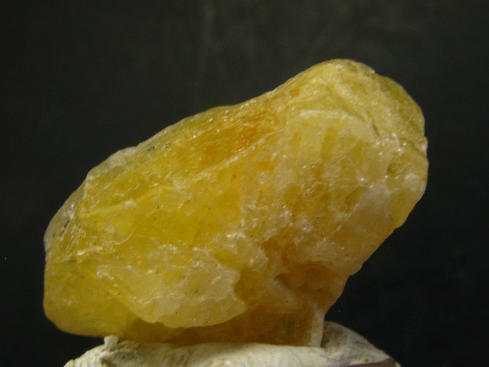 Agni Golden Gold Danburite Tumbled Crystal From Tanzania - 1.1"