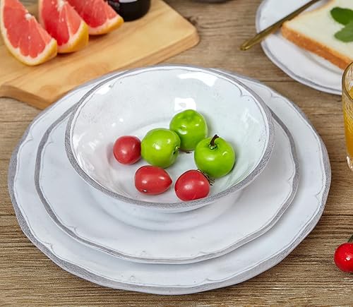 Miniatura 7 de Juego de 6 cuencos de melamina para cereales de melamina, cuencos clásicos de melamina irrompibles para fiestas en interiores y exteriores (7