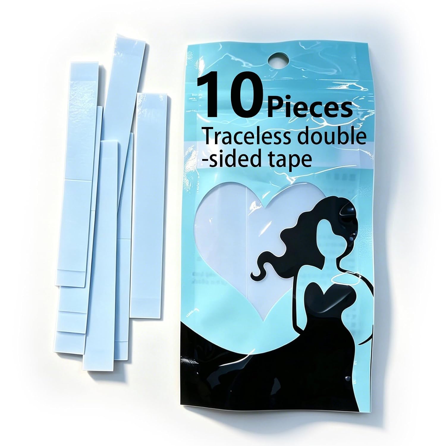 Dots – Double-Sided Fashion Adhesive Dots, Clear Body & Clothing Tape, Discreet Garment Fixe (12mm*85mm/10piece)
