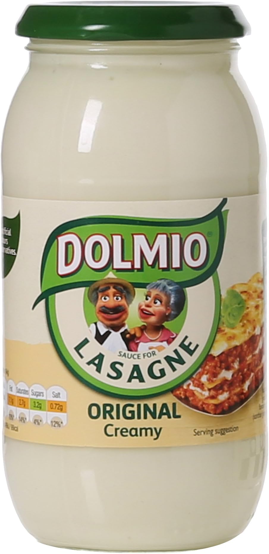 DOLMIO Lasagne Original Creamy Sauce, 940 g