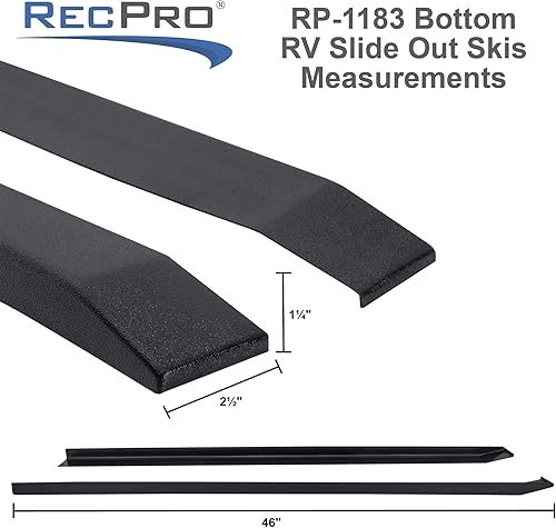 Miniatura 5 de RecPro Juego de esquí deslizante RV  Protector de suelo de RV  Evita arañazos y rasguños (no incluye butilo)