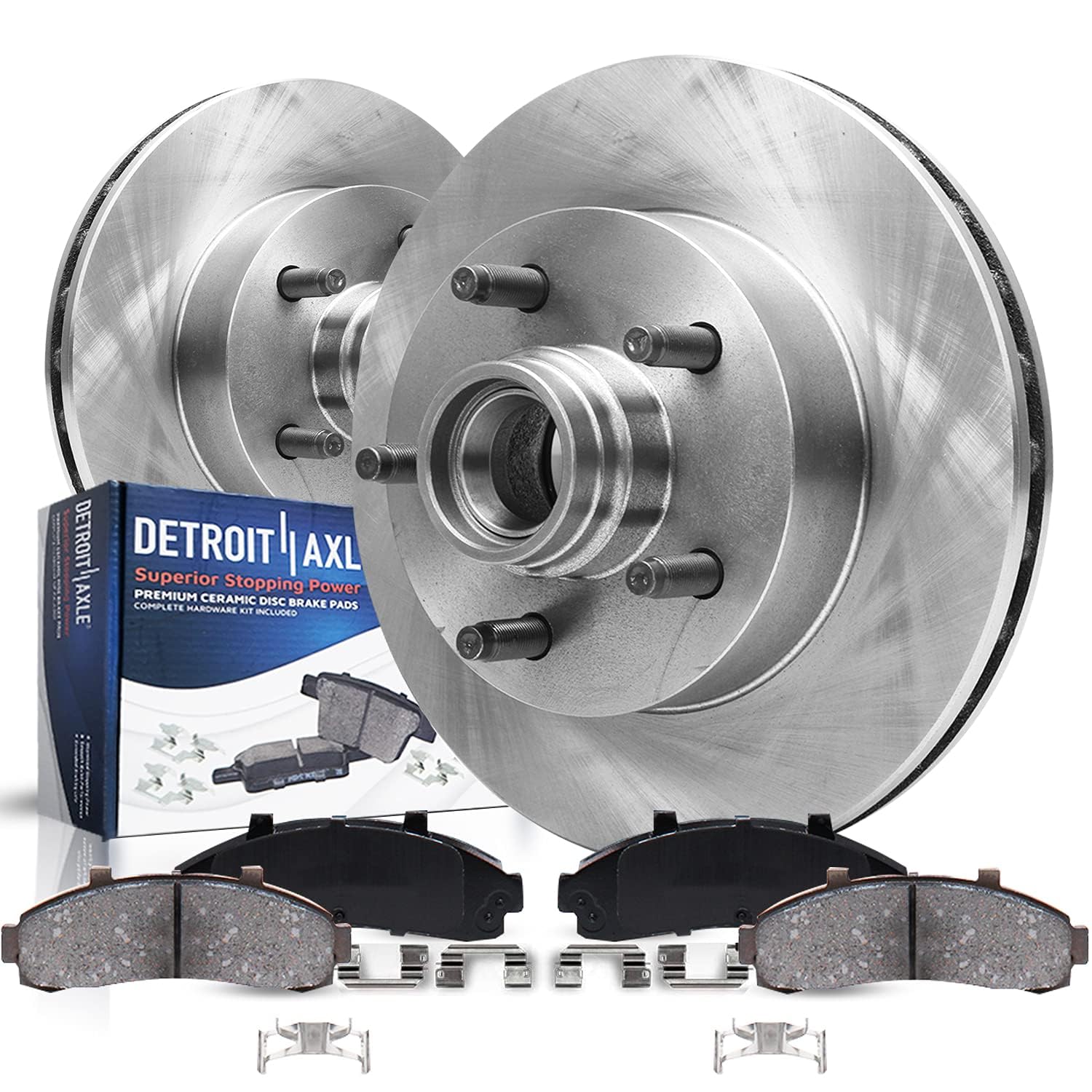 Detroit Axle - Front Brake Kit for 98-02 Ford Ranger 01-03 Mazda B2300