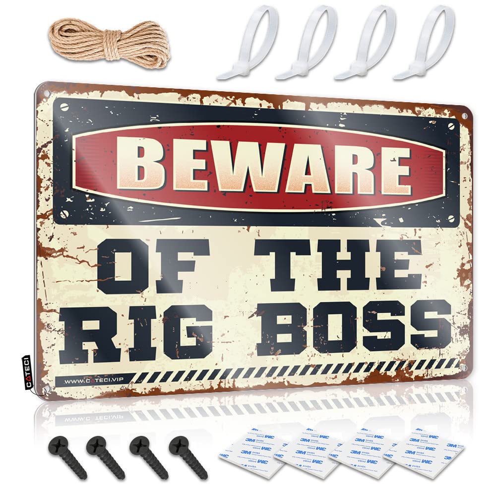 Beware Of The Rig Boss Scandinavian Decor | Bath Sets Vintage Style Soft Bath Scoreboard Decoration Easy Hang(30X40CM)