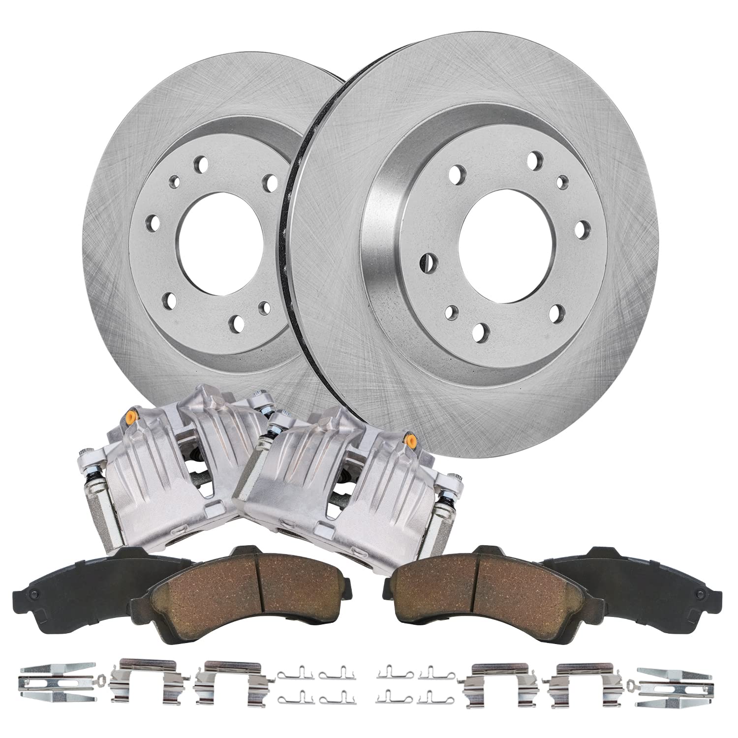 Detroit Axle - Front Brake Kit for Trailblazer Envoy Rainier Ascender