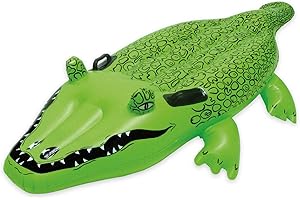 Poolmaster Alligator Inflatable Pool Float, 5.5 ft
