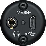 Shure MV88+ Kit Vidéo - Microphone Numérique Stéréo à Condensateur pour Apple et Android, avec Trépied Manfrotto Pixi, Pince pour Téléphone, Support, Câbles iOS et USB-C - 9