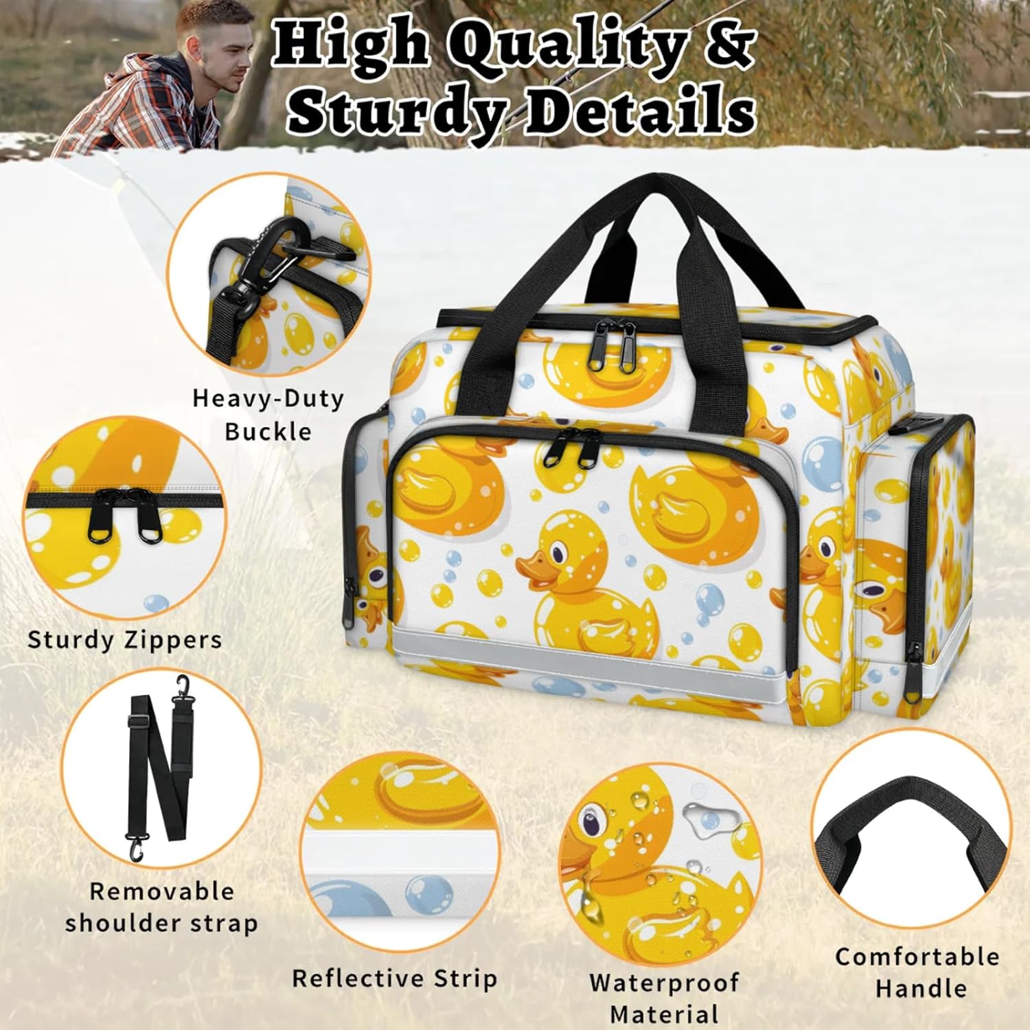 First Aid Bags Empty, Diving Duck Emergency Bag First Aid Kit Multiple Compartment Kit Carrier On Call Trauma Bag for Paramedics Emergency Medical Supplies Kit
