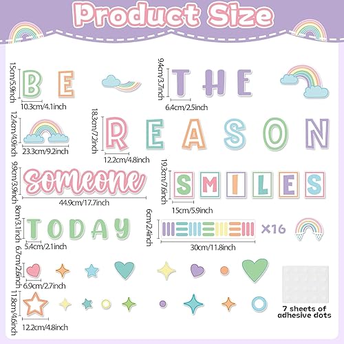 Vista 136 de Juego de decoración de invierno "Snow in Love with Jesus" (La nieve está enamorada de Jesús), con fondo, recortes y bordes de nieve para aula