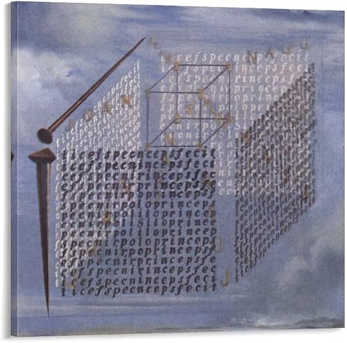 Vista 100 de 40 pinturas famosas de Dali - Salvador Dalí - El Ángelus arquitectónico del mijo - Póster artístico en lienzo y arte de pared, póster moderno