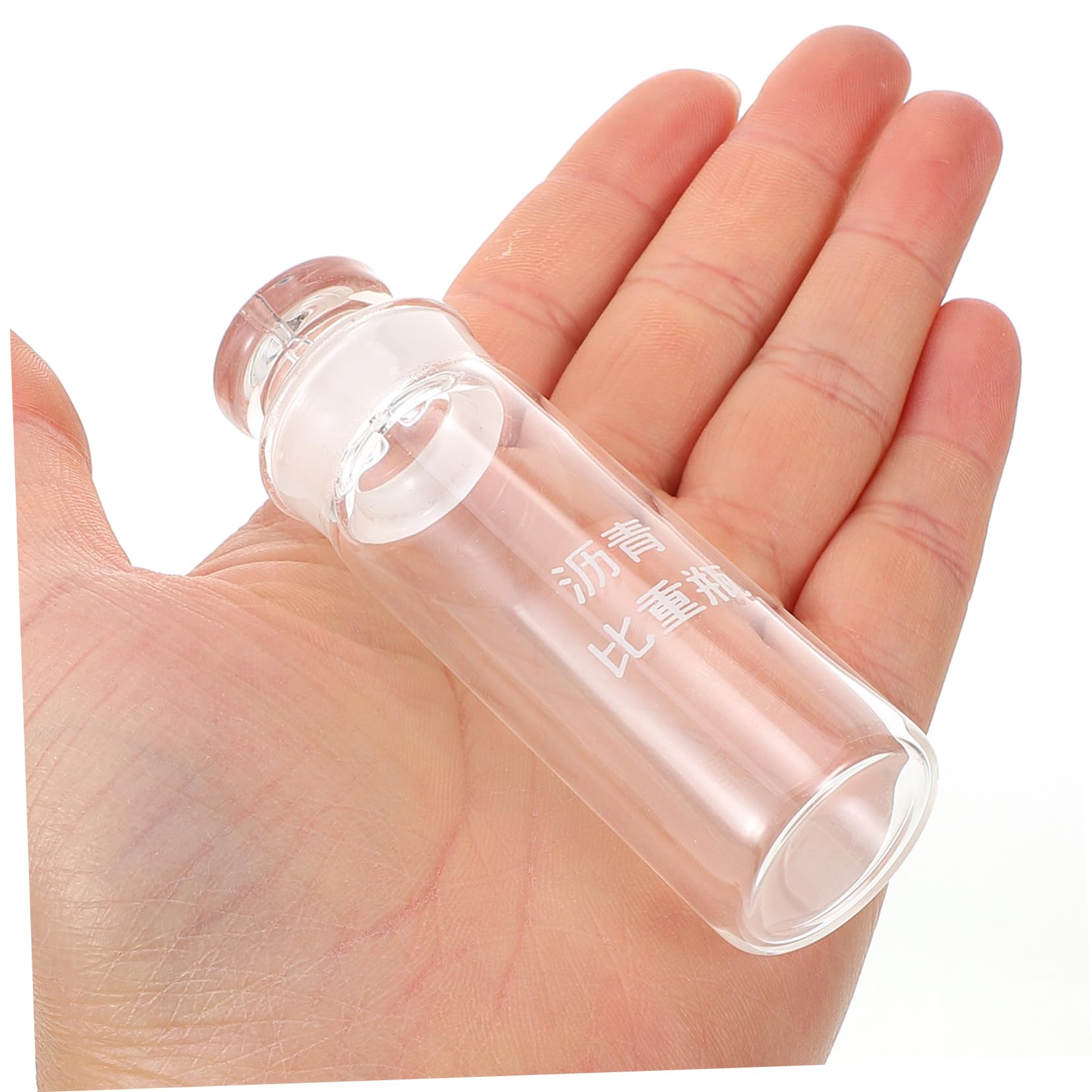 OSOLADY Asphalt Pycnometer Glass Pycnometer Laboratory Glass Density Bottle Glass Bottle Laboratory Asphalt Bottle Laboratory Reagent Bottle Glass Reagent Storage Bottle Transparent