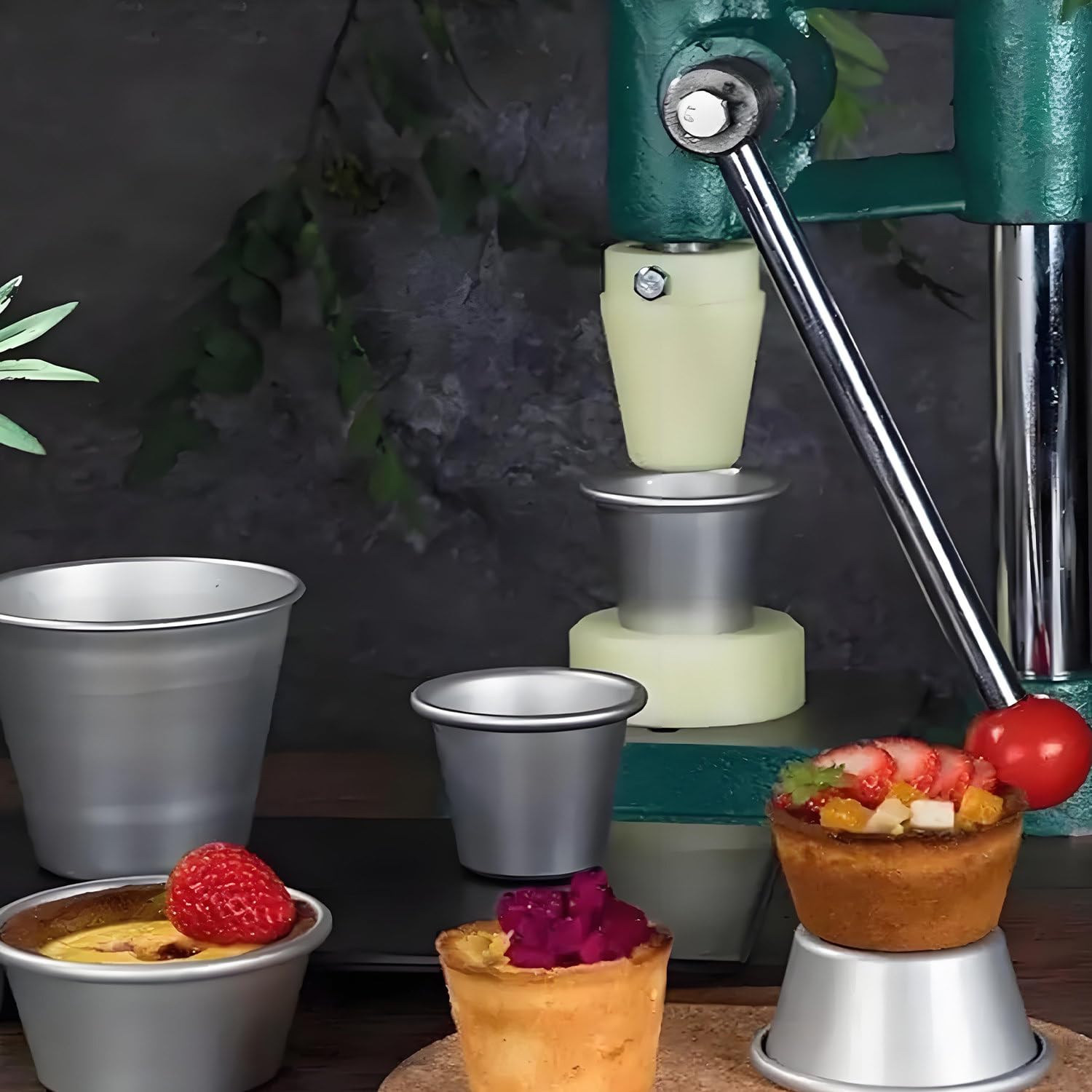 Kit pressino per Pasta frolla, pressino Commerciale per crostata, con 1 Stampo per Utensili da Cucina, per preparare Biscotti crêpe con crostata all'uovo, Utensili da Cucina Y29