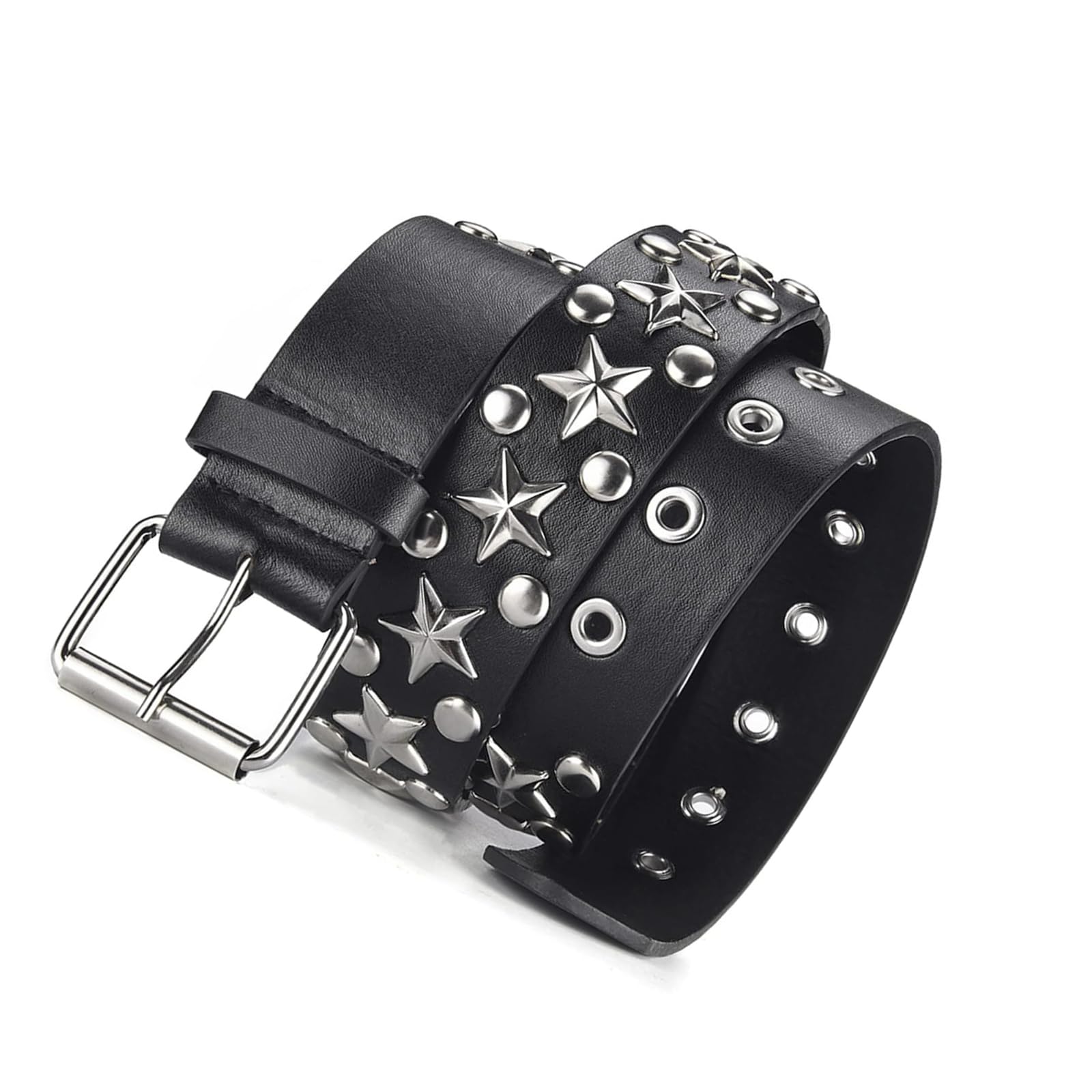 WELLATENTStudded Punk Y2K Goth Belt for Men or Women