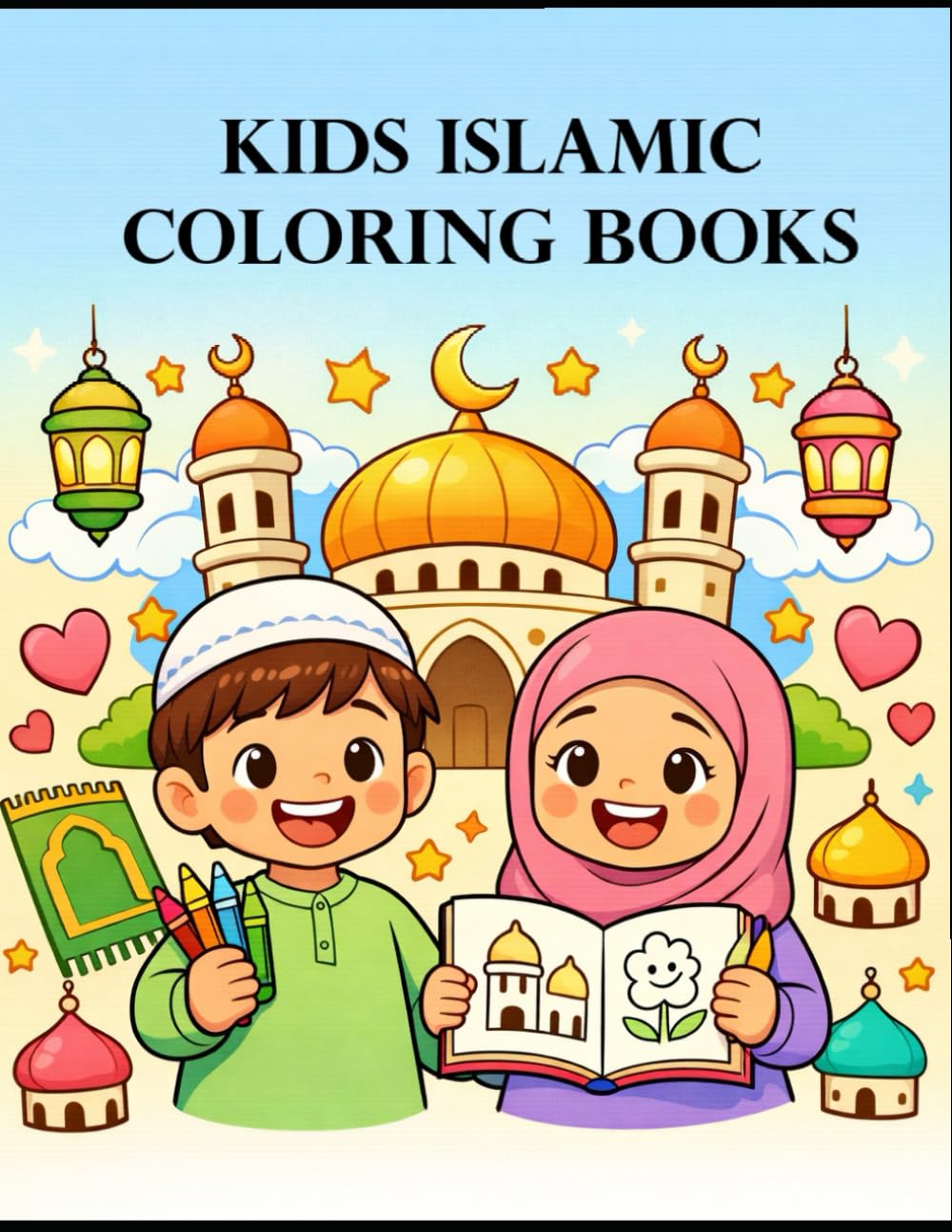 Kids Islamic Coloring Book