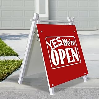 2 UNITS Economic A Frame Real Estate Sign Holder Stand 24