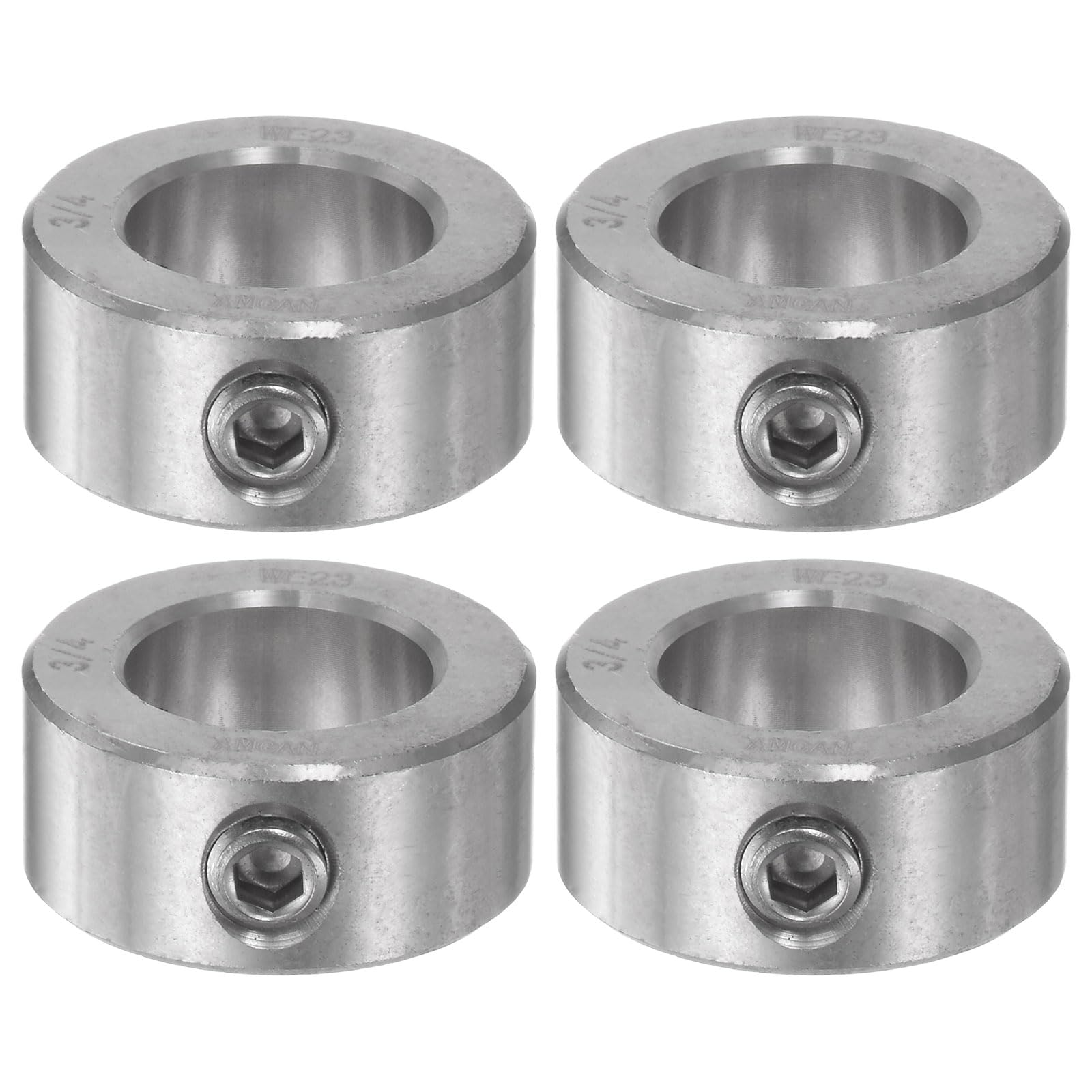 HARFINGTON 4pcs Shaft Collar 5/16" Bore 5/8" OD 5/16" W 304 -11