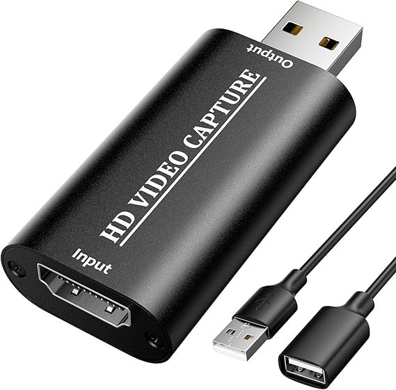 Amazon.com: VIXLW 4K HDMI Video Capture Card, 1080P HDMI to USB 2.0 ...