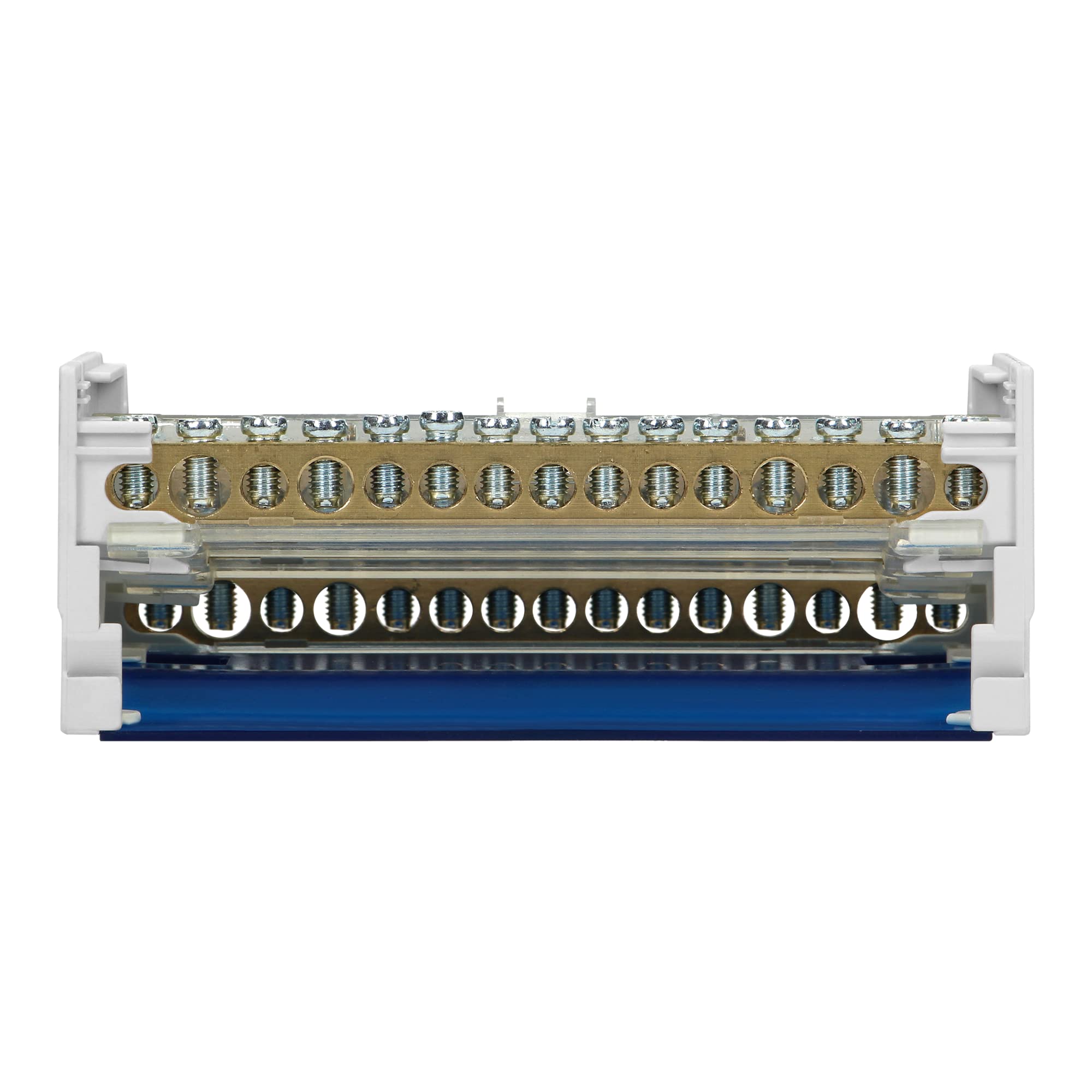 Orno LZ-8202/ rozdzielacz rozdzielaczy do szyny DIN lub tablicy elektrycznej z 4 rzędami (15 przewodów)
