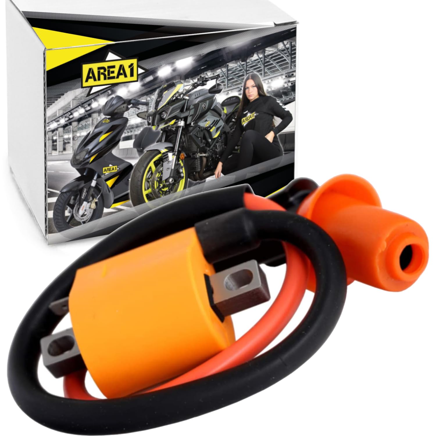 Bobina accensione RATO per motori R 100 su motozappe 026770