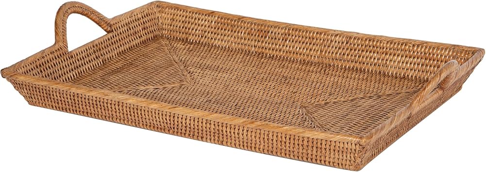 KOUBOO La Jolla Rattan Tray