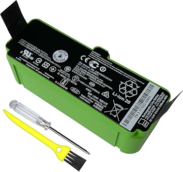 3300mAh Replacement Battery for iRobot Roomba 500 600 700 800 900 Series Compatible with Roomba 960 965 970 895 890 877 860 850 805 695 690 680 677 675 670 665 640 4376392 1800LI 14.4V 48Wh
