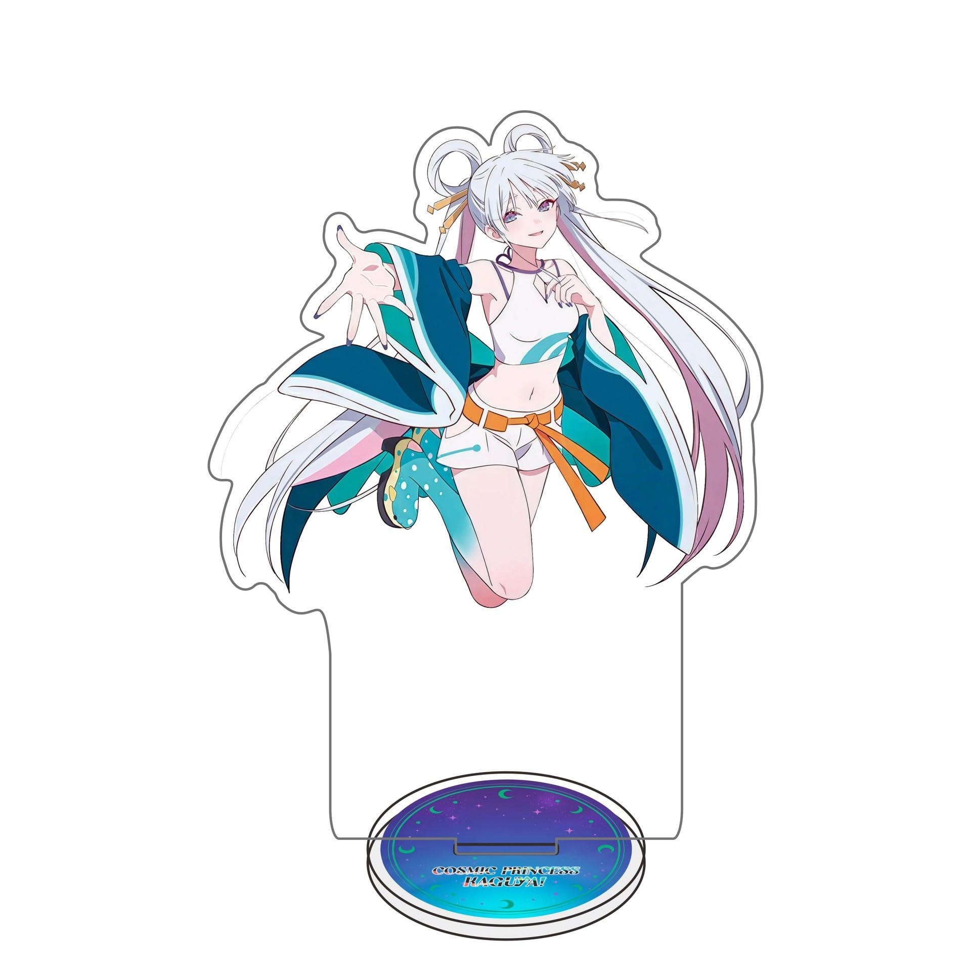 Amazon.co.jp: 超かぐや姫 アクリルスタンド 台座付き 透明アクリル 