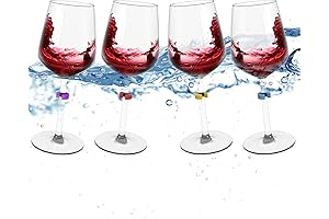 Shatterproof Floating Glass Poolside Wine Glasses