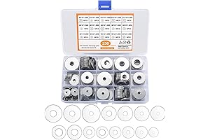 230-Piece Stainless Fender Washer Assortment Kit
