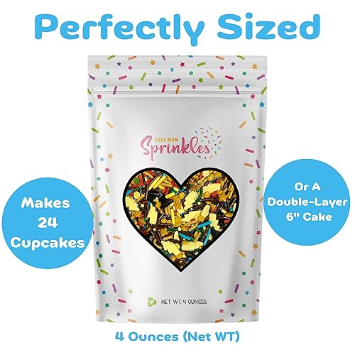 Miniatura 7 de COOL MOM SPRINKLES Gránulos de mago (4 onzas)  Gránulos temáticos de cumpleaños de Harry Potter para decorar pasteles, cupcakes, galletas y postres