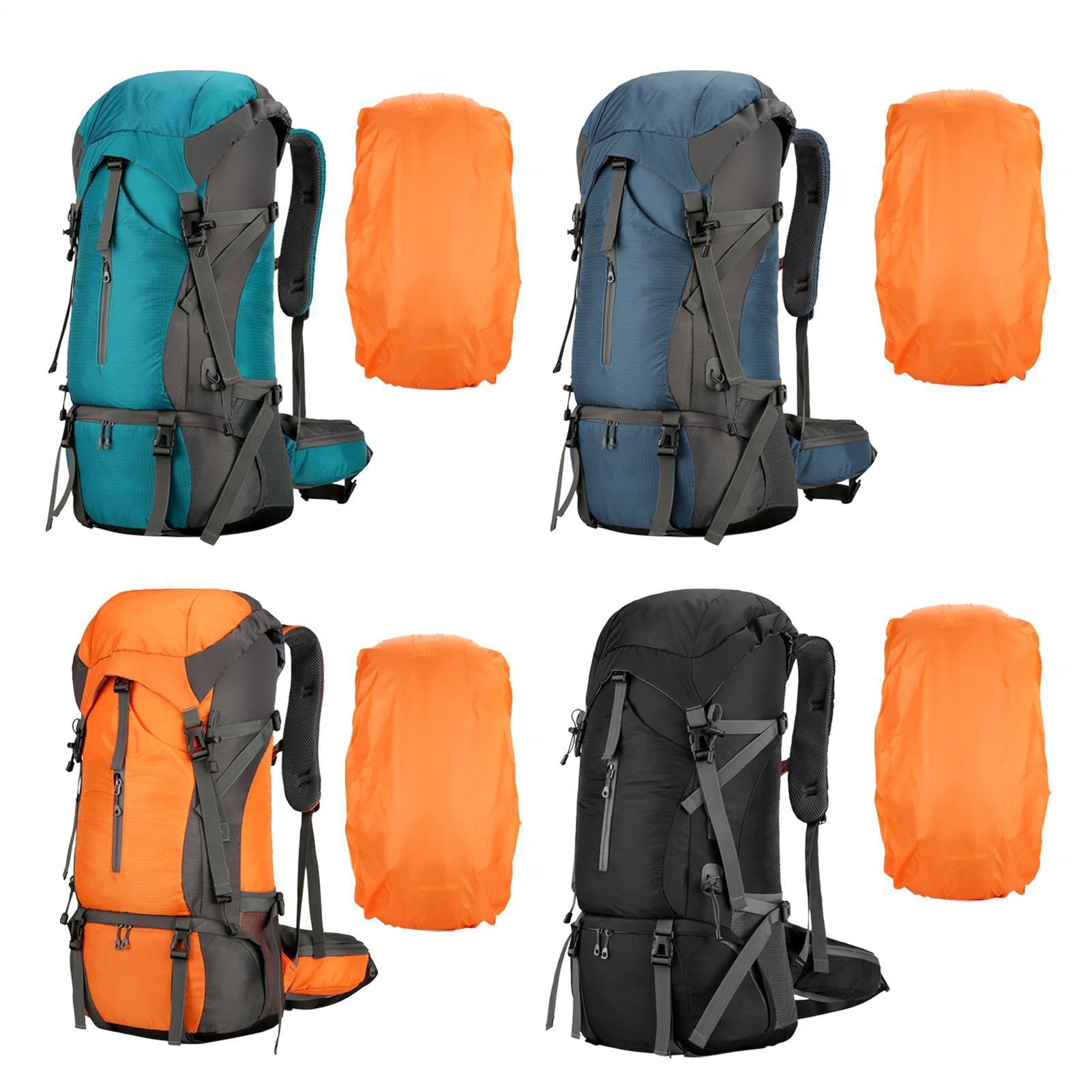 Zaino da trekking con spallacci imbottiti regolabili, ergonomici