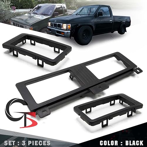 Bisel de ventilador de marco de ventilación de aire de color negro para Nissan Navara D21 Big-M Big M Hardbody Pick-Up Truck 1986 1990 1991-1997 disponible en Yaxa Colombia