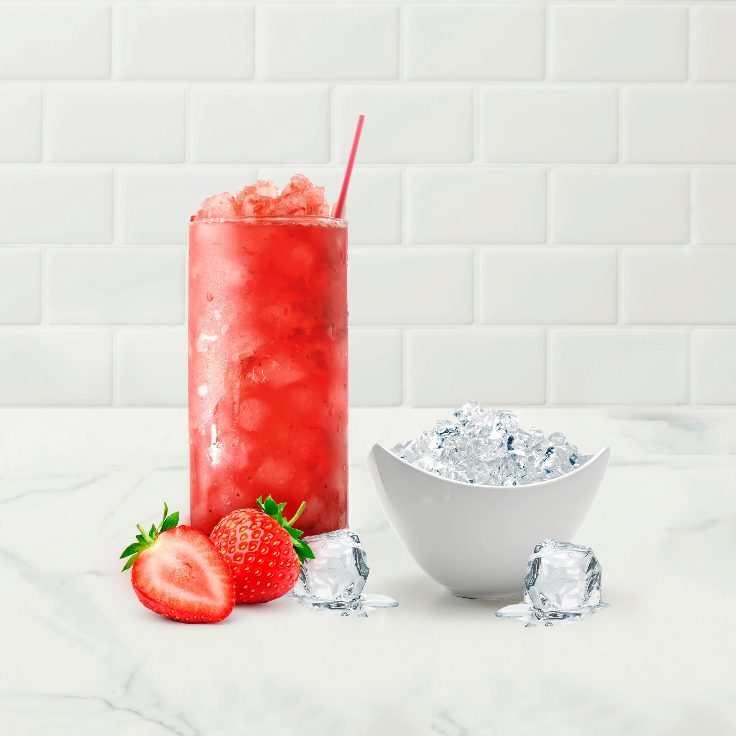 Ufesa Rock Crystal Blender nurkowy, moc 1800 W, szklany dzbanek 1,75 l, elektroniczna regulacja prędkości, młynek do lodu, 6 ostrzy ze stali nierdzewnej, 4 programy automatyczne