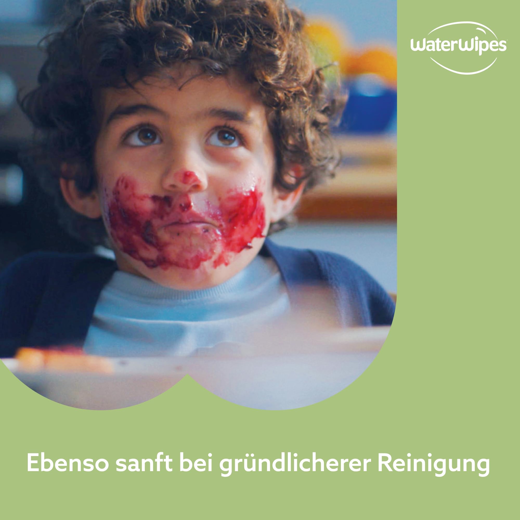 WaterWipes Sensitive+ Baby & Toddler Wipes, Baby- und Kleinkind-Feuchttücher, 720 Stück (12 Packungen), 3-in-1-Reinigung, Pflege, Schutz, 99,9% Wasser, strukturierte Reinigung, parfümfrei