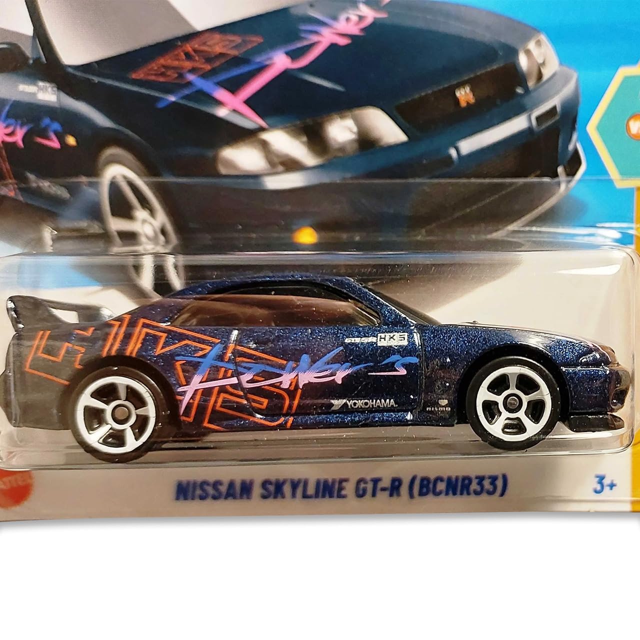 Amazon.com: Hot Wheels Nissan Skyline GT-R (BCNR33) [Black], 
