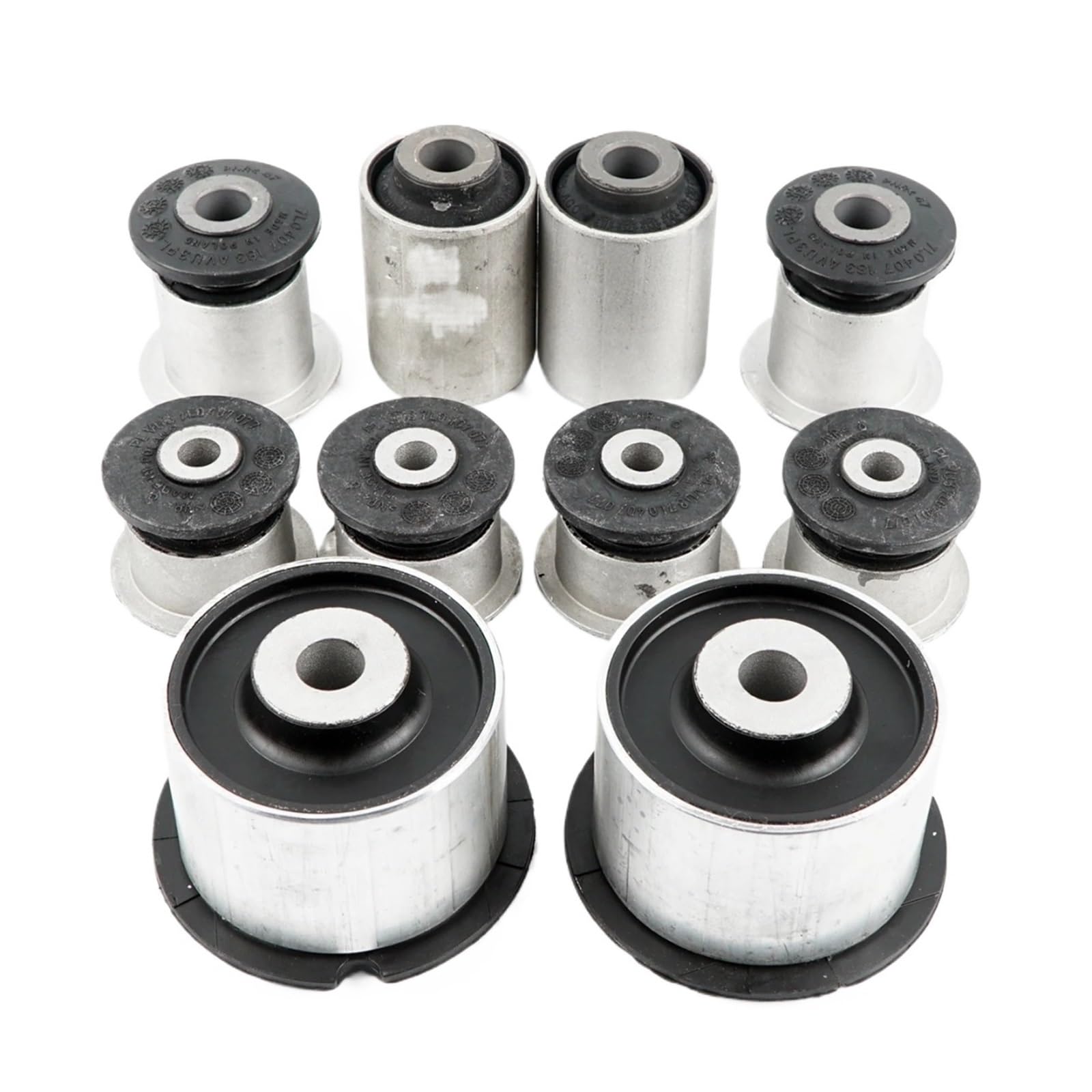 Tuleje samochodowych szyn poprzecznych Pasuje do Audi Q7 pasuje do VW Touareg 10 sztuk 7L0407182G 7L0407077 7L0412333A zestaw tulei przedniego wahacza