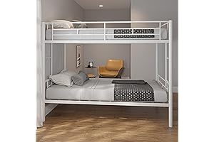 Twin Over Twin Metal Bunk Bed: Perfect Space-Saving Solution