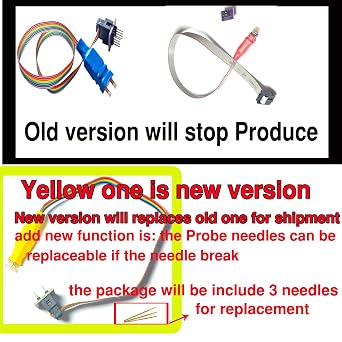 DFN8 QFN8 chip 6 * 8 WSON8 Probe line Read Write chip Circuit Programming 1.27 for with USB Programmer EZP2019 EZP2023 T76 T56 T48 RT809F RT809H