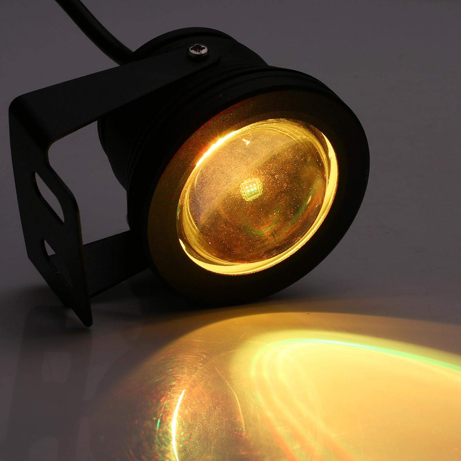 Nuevo Marine Boat Yacht 10w 12v Rgb Led Spot Lámpara A [u] | Meses sin