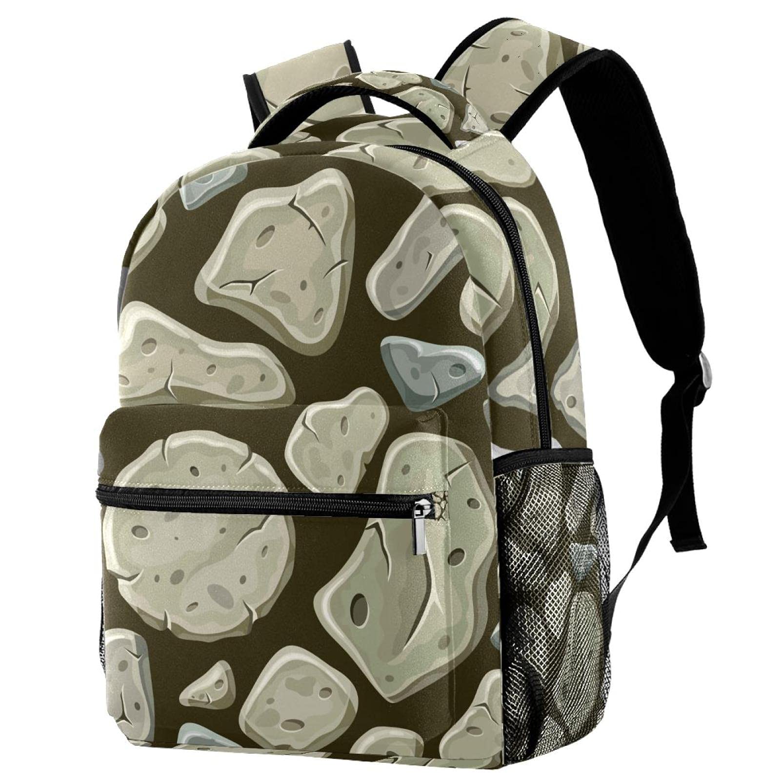 Sac à dos campus gris vieilli pour filles et garçons