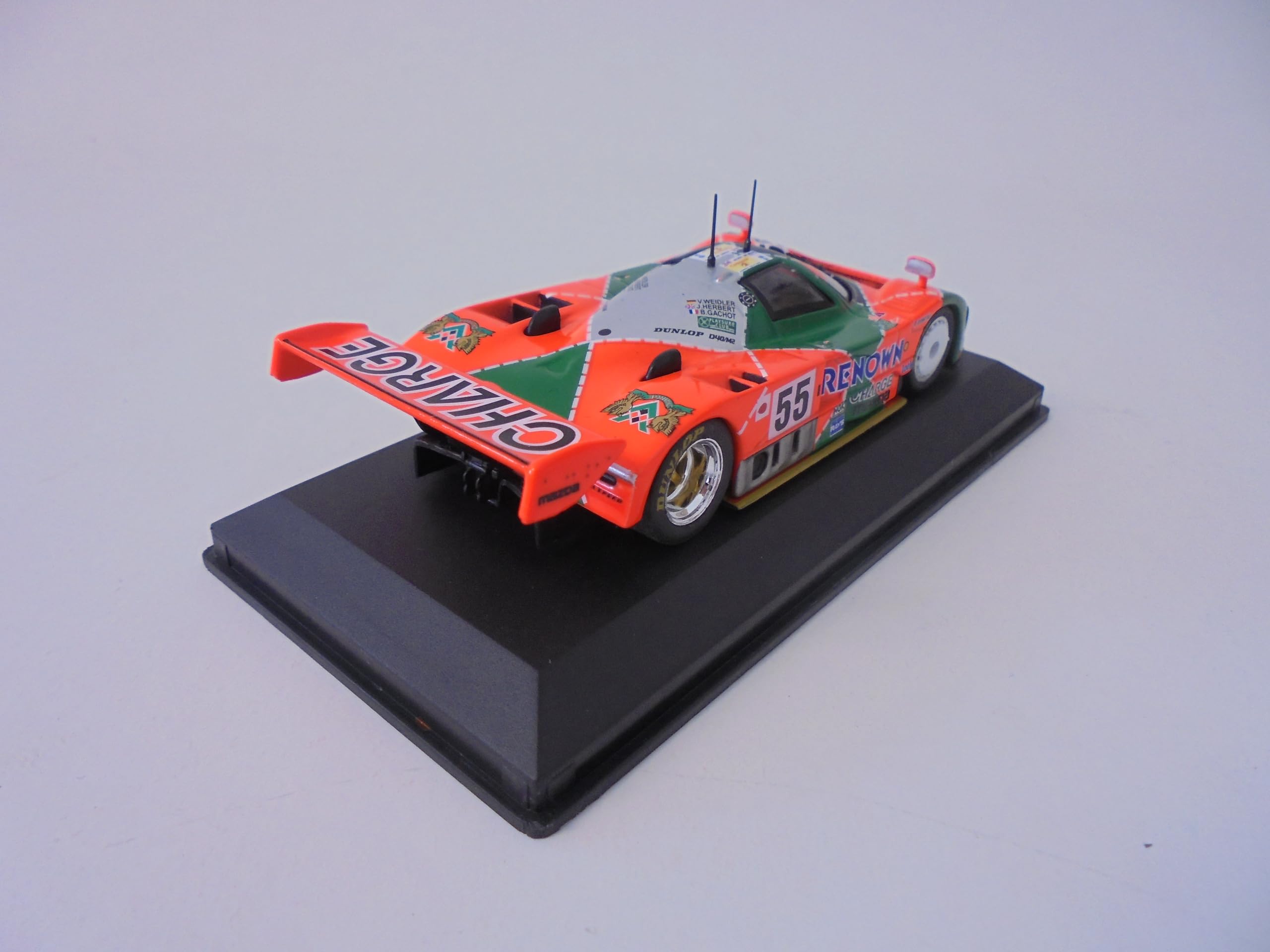 OPO 10 - 1/43 scale model car compatible with Mazda 787B 24h Winner Le Mans 1991-24LM16, Multicolor - Image 3