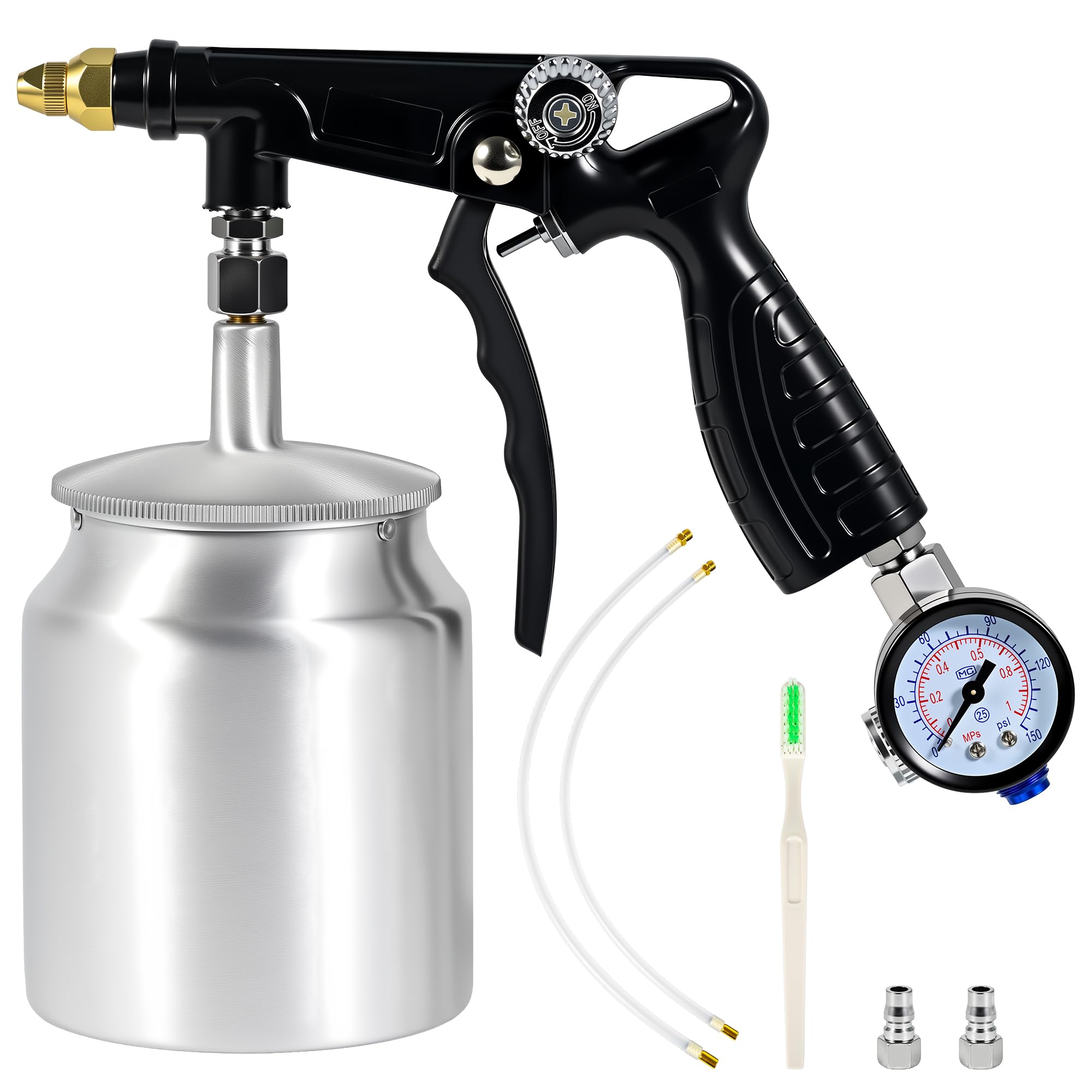 Pistolet pulvérisateur de sous-couche 100 ml et kit pistolet à peinture à air